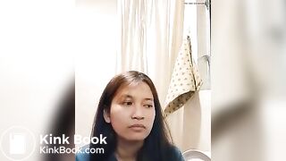 Girl Farting in The Toilet part 1