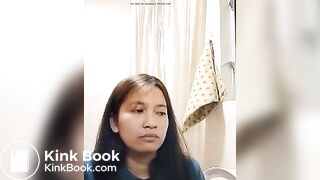 Girl Farting in The Toilet part 1
