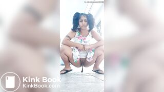 Colombian shit on balcony