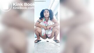 Colombian shit on balcony