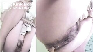 Japanese woman's toilet scene - video 435