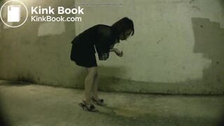 Asian girl Diarrhea And Vomit