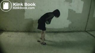 Asian girl Diarrhea And Vomit