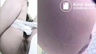 Japanese woman's toilet scene - video 431