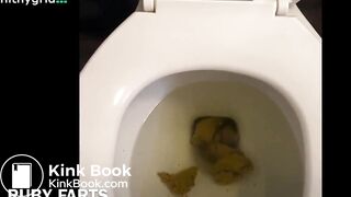 BBW Girl Shits while You Shower