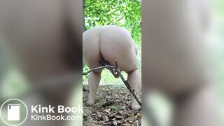 Ugly Fat American Mom Poops In Toilet + Backyard