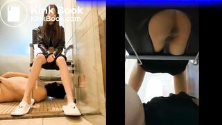 Mistress laughs as she squirts diarrhea on his face