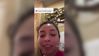 hot girl taking a shit