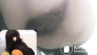 Japanese Girl Shitting in Toilet