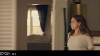 Girl poops in pan scene