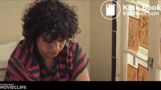 Girl poops in pan scene