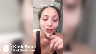 BBW pooping on toilet