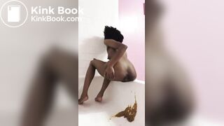 Sexy Naked Black Girl Has Diarrhea
