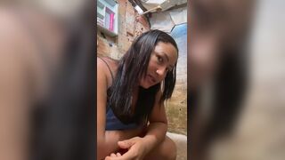 Latino Girl Poop & Fart