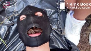 Outdoor toilet slavery