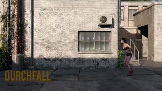 Anime girl fart and shit