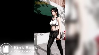 Anime girl fart and shit