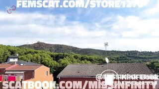 Pooping down the sun