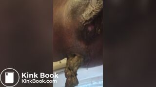 B.E. both holes stretch 1 shitty 1 creamy both nasty!