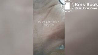 Pooping skinny iranian girl