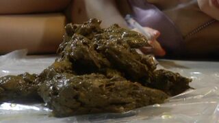 Evil Stepmom POV Shit lunch + Cigarette Femdom