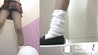 Japanese woman's toilet scene - video 413
