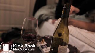 Girl wakes up and has to take a poop