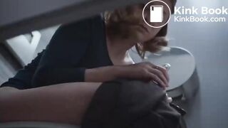Sexy girl having diarrhea - video 2