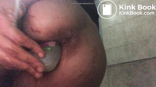 Latina scat to pussy, eating