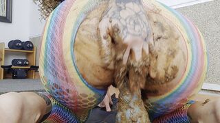 Brutal anal @lamiadark_