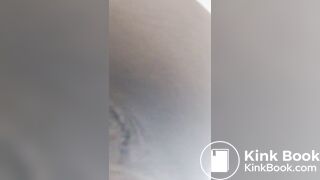 Older Black Lady Straining