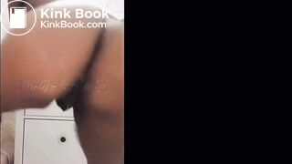 Big booty ebony twerks and poops