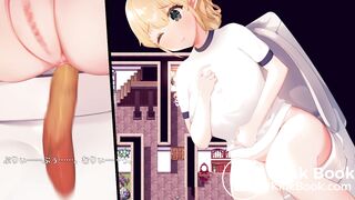 Elf Girl Pooping On Toilet