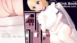 Elf Girl Pooping On Toilet