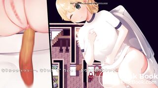 Elf Girl Pooping On Toilet