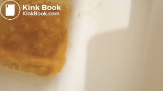 Total splatter of diarrhea!