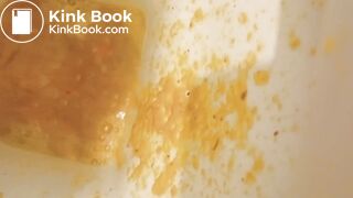 Total splatter of diarrhea!