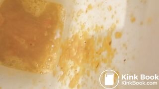 Total splatter of diarrhea!