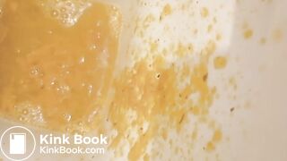 Total splatter of diarrhea!