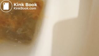 Total splatter of diarrhea!