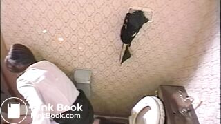 Japanese human toilet force fed sealed mouth