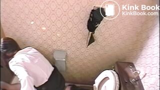 Japanese human toilet force fed sealed mouth