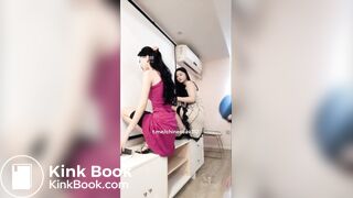 Asians babes scat fun