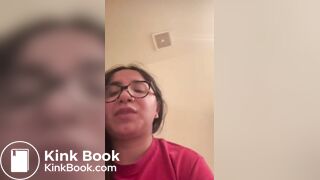 Girl Pushing for Poop and Farting