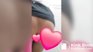 Asian girl desperate pooping