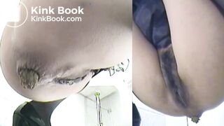 Japanese woman's toilet scene - video 371