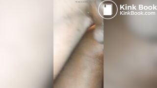 Mulata rabuda cagando no pau