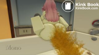 The Bathroom Brawl (Roblox Scat Animation)