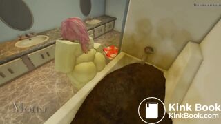 The Bathroom Brawl (Roblox Scat Animation)
