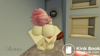 The Bathroom Brawl (Roblox Scat Animation)